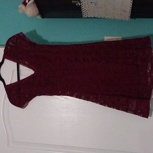 Royal bones lace dress